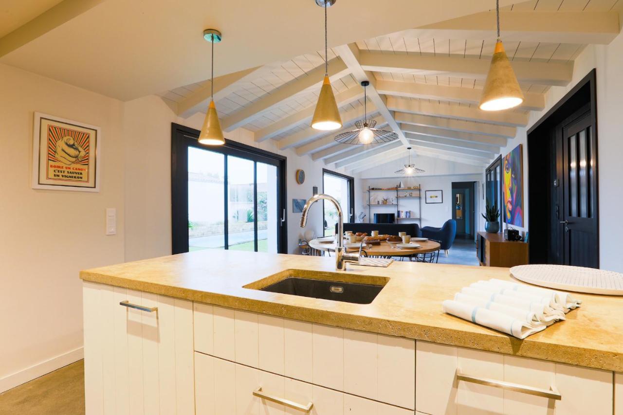 Belle Maison Pour Un Sejour A 10 Personnes Au Coeur De L'Ile De Re Le Bois-Plage-en-Ré Exterior photo
